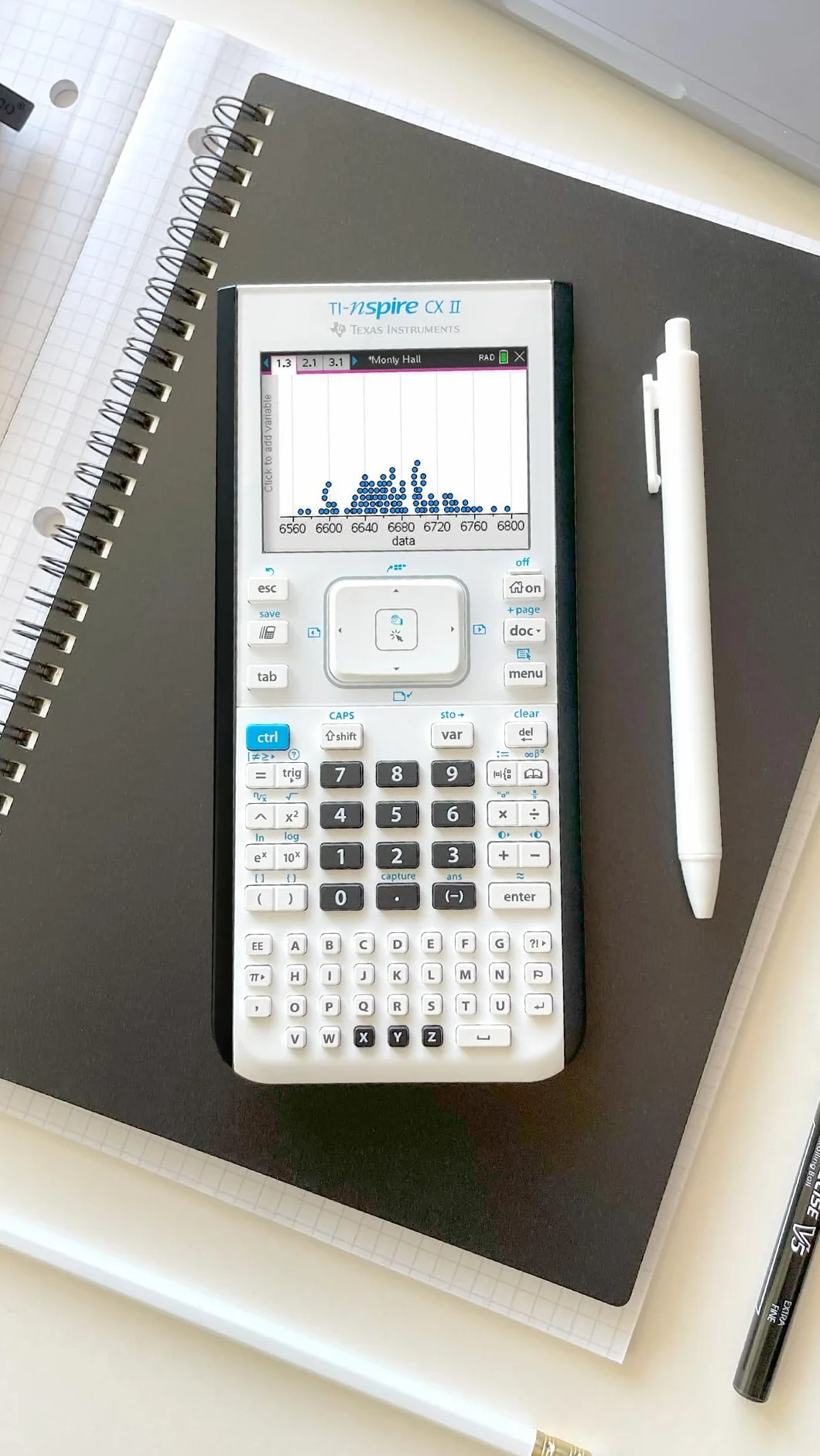 Texas Instruments - TI-Nspire CX II - Calculadora gráfica a color, con software, para estudiantes, (PC/Mac)