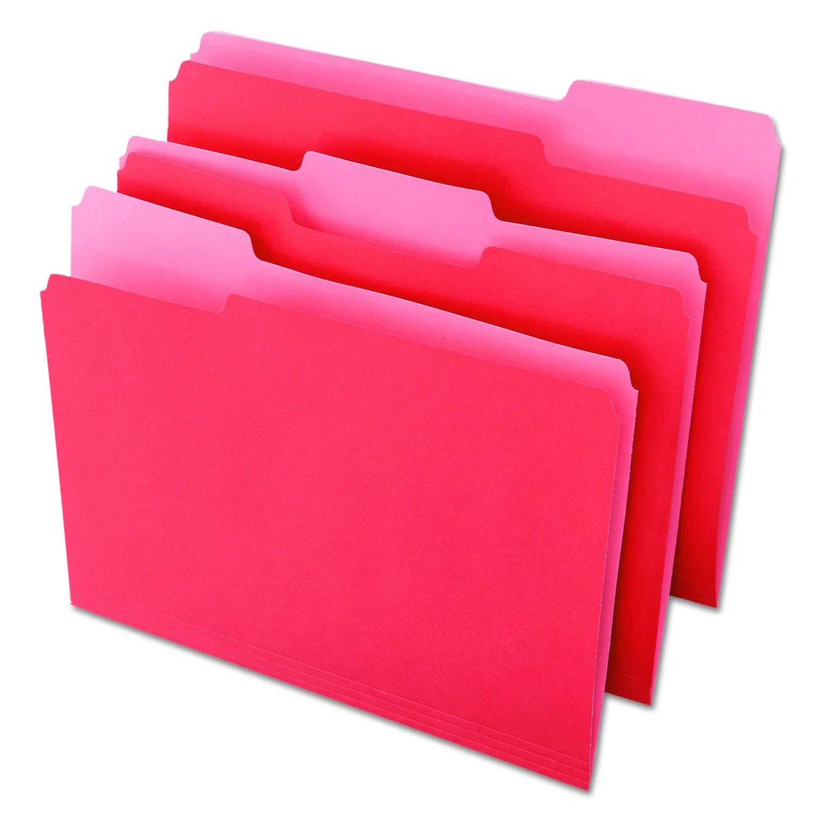 Universal One - Carpeta clasificadora de pestañas, color Red/Light Red