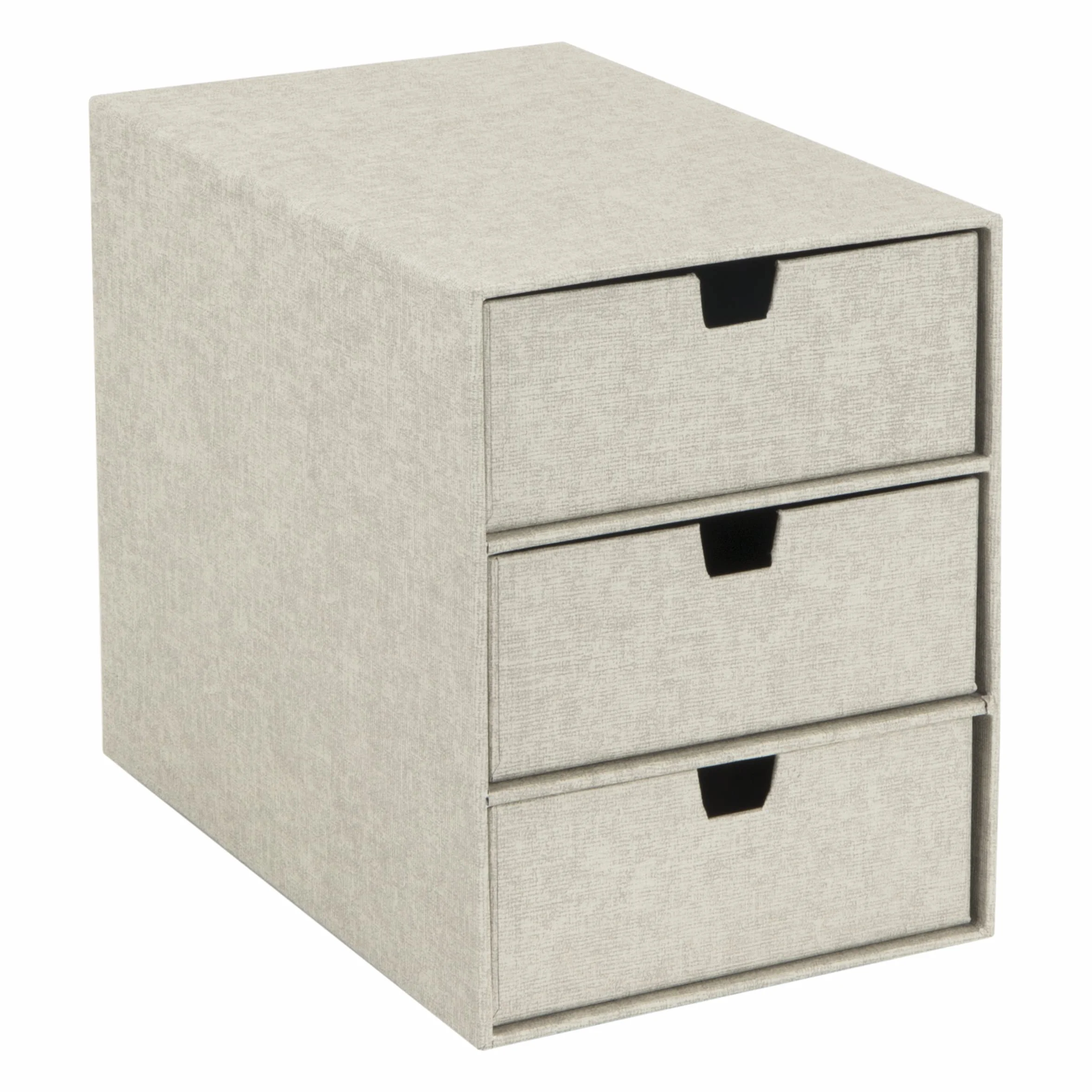 Bigso Box of Sweden Cajonera pequeña 3 cajones organizador documentos oficina beige