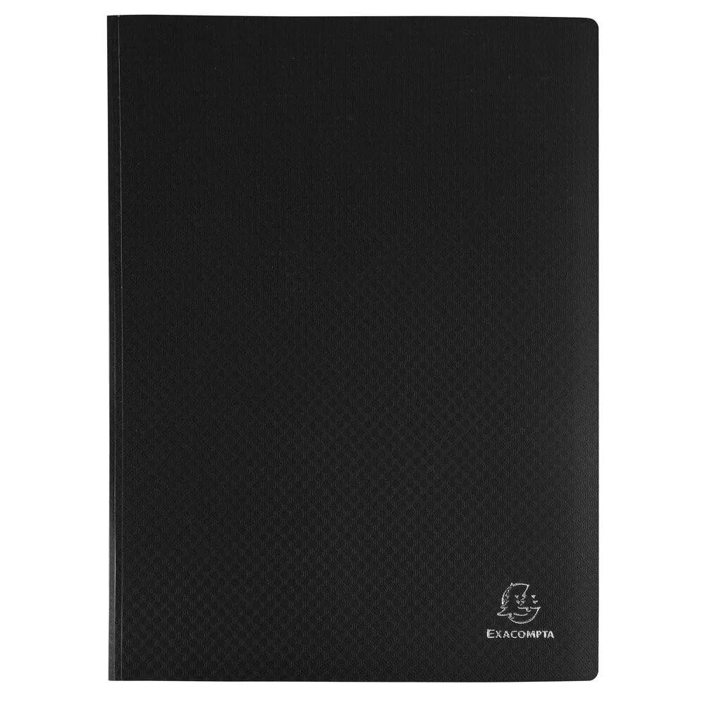 Exacompta 20 carpetas de fundas Opak A4 20 fundas negro