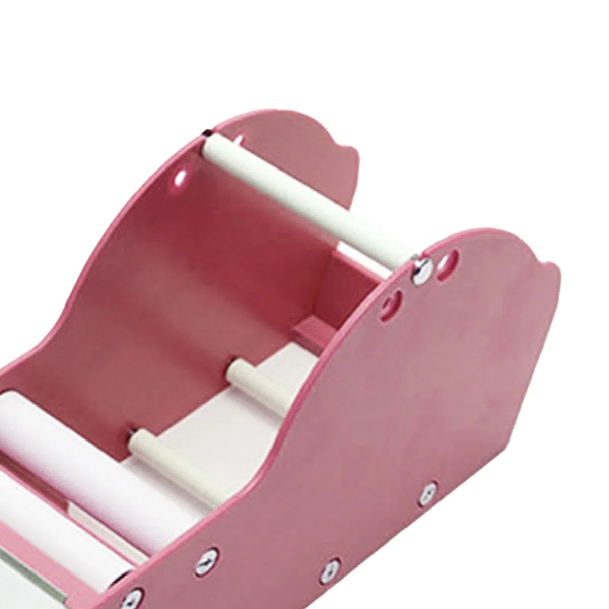 Dispensador de Cinta Adhesiva Práctico para Proyectos de Bricolaje, rosa