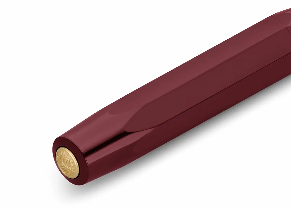 Kaweco Classic Sport - Pluma estilogr?fica (M, 0, 9 mm), color burdeos