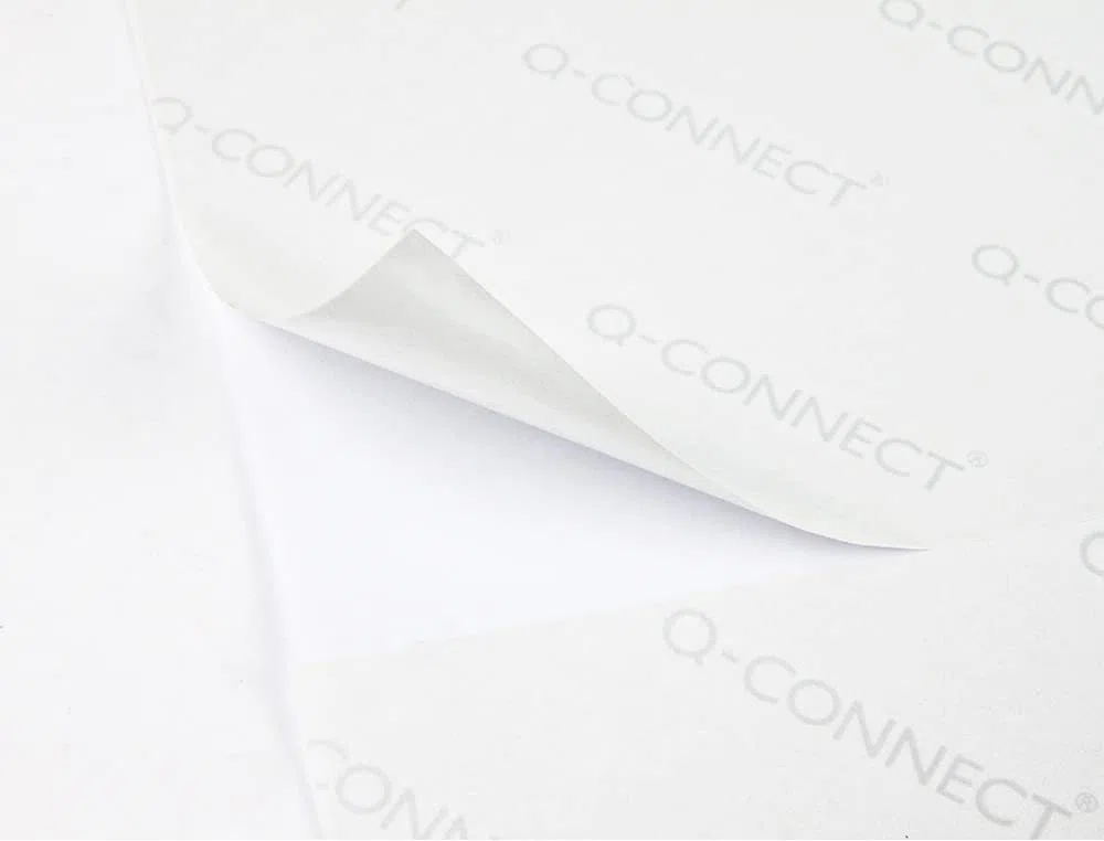 ETIQUETA ADHESIVA Q-CONNECT KF10660 TAMAÃ?O 105X148,5 MM FOTOCOPIADORA LASER INK-JET CAJA CON 100 HOJAS DIN A4 10 Unidades