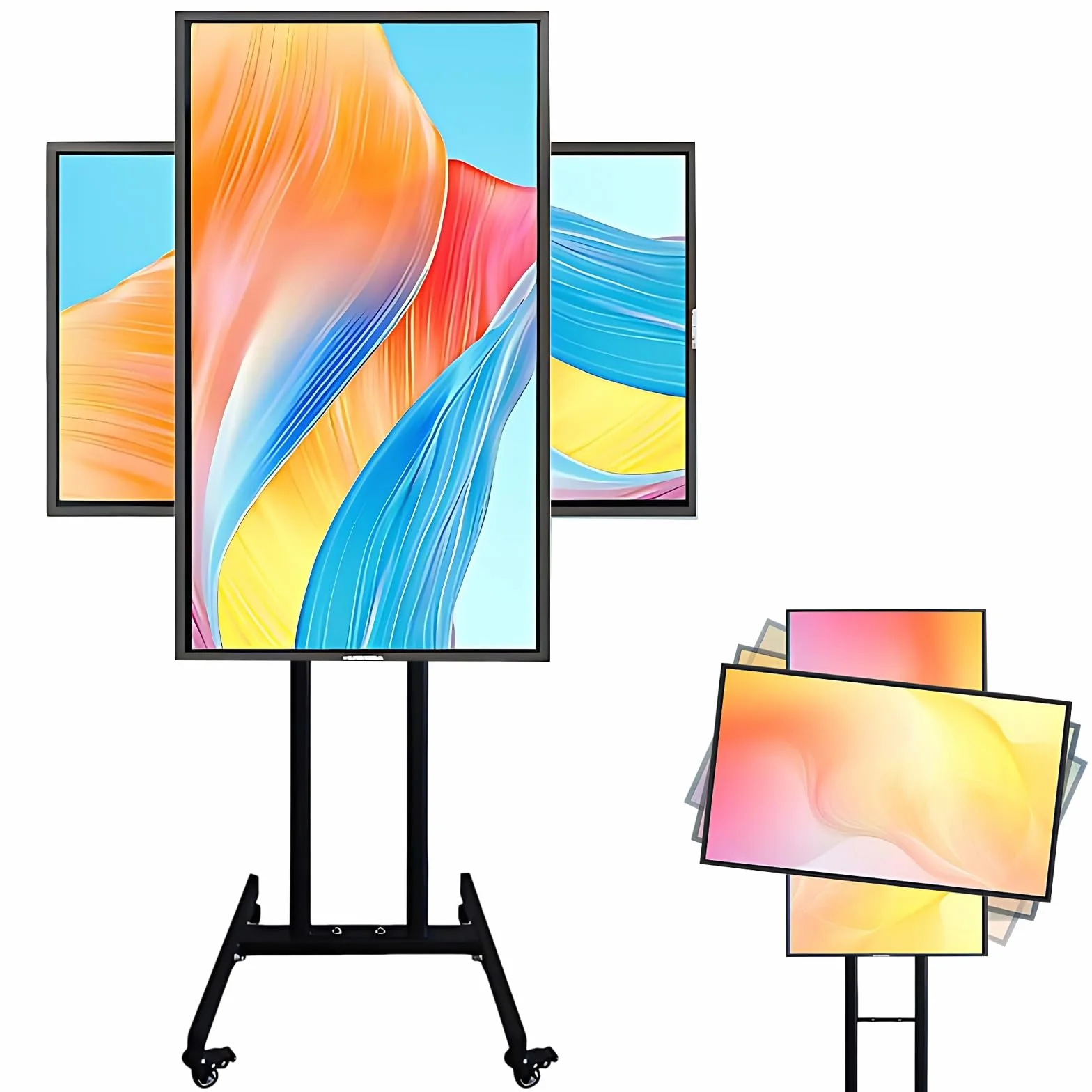 Pizarra Digital interactiva de 36 Pulgadas, 1080P, Dispositivo electrónico para reuniones, sin Pantalla táctil, para transmisión en Vivo, enseñanza y Publicidad, con conexión