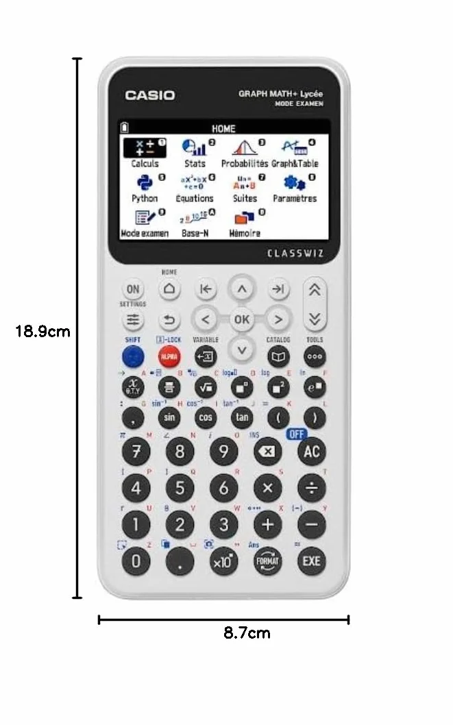 Nuevo CASIO Graph Math+ Gráfico Calculadora