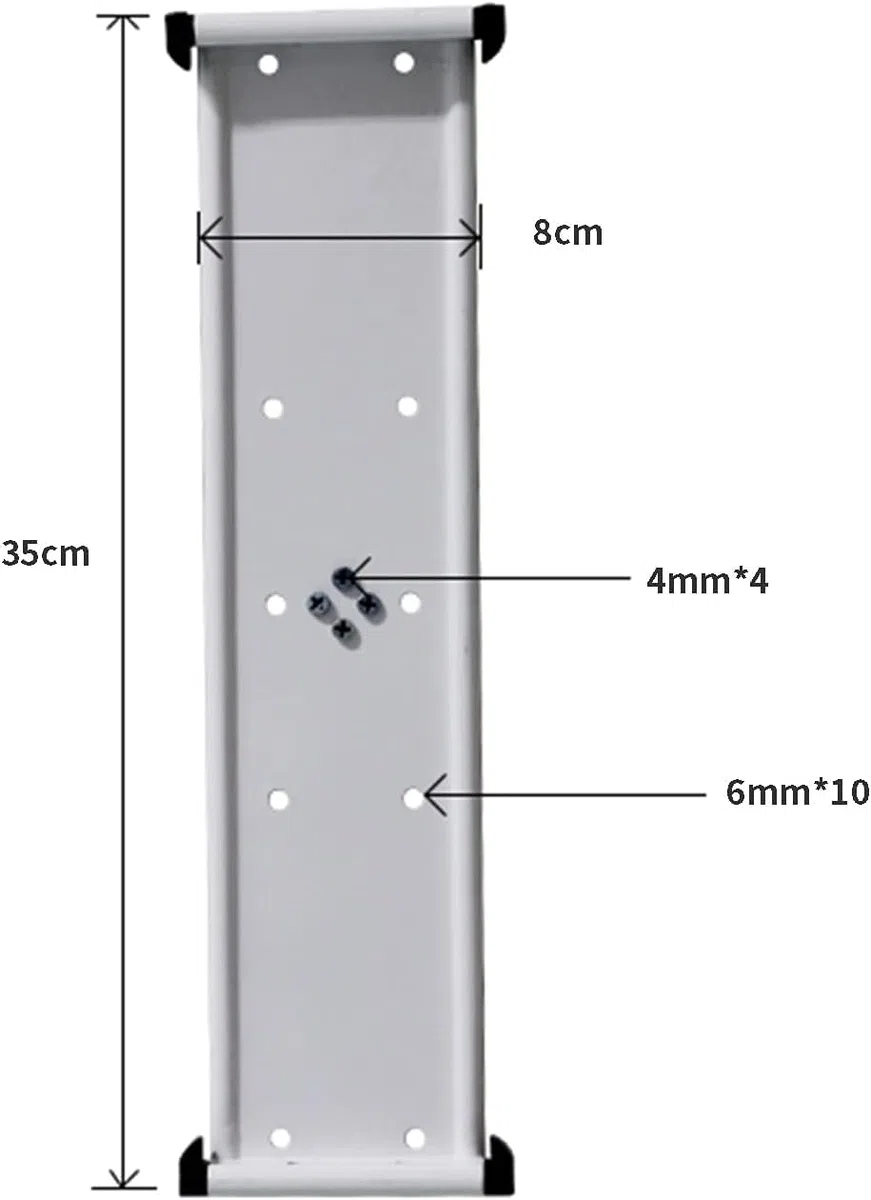 Portadocumentos de pared, Sistema de visualización de panel de doble cara de 10, carpeta montada en la pared, archivador que pasa páginas, tamaño A4/carta, utilizado for mostrar menús/catálogos/inform