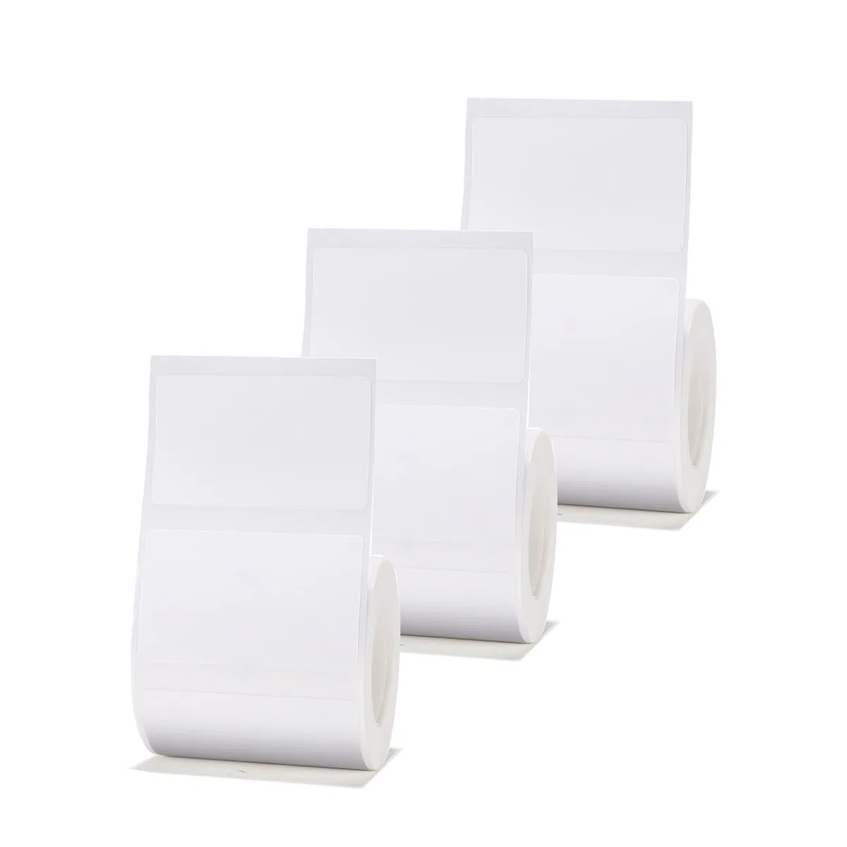 Papel de etiqueta blanca de 3 rollos de 50 x 30 mm, compatible con etiquetadora NIIMBOT B1 B21 B3S