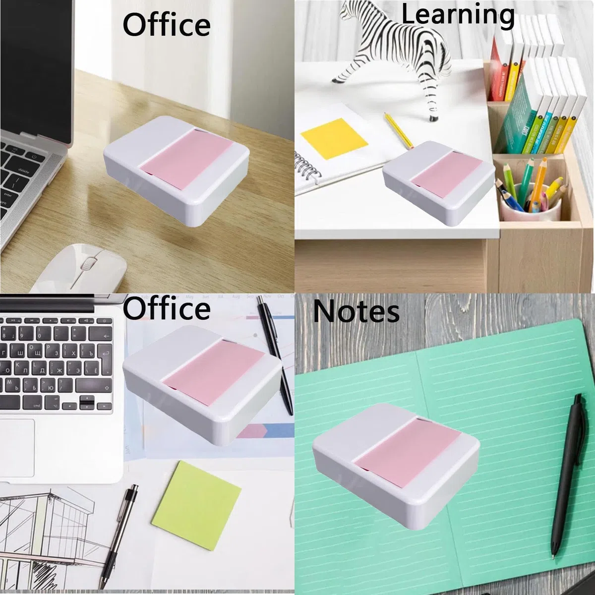 Dispensador de notas (blanco)