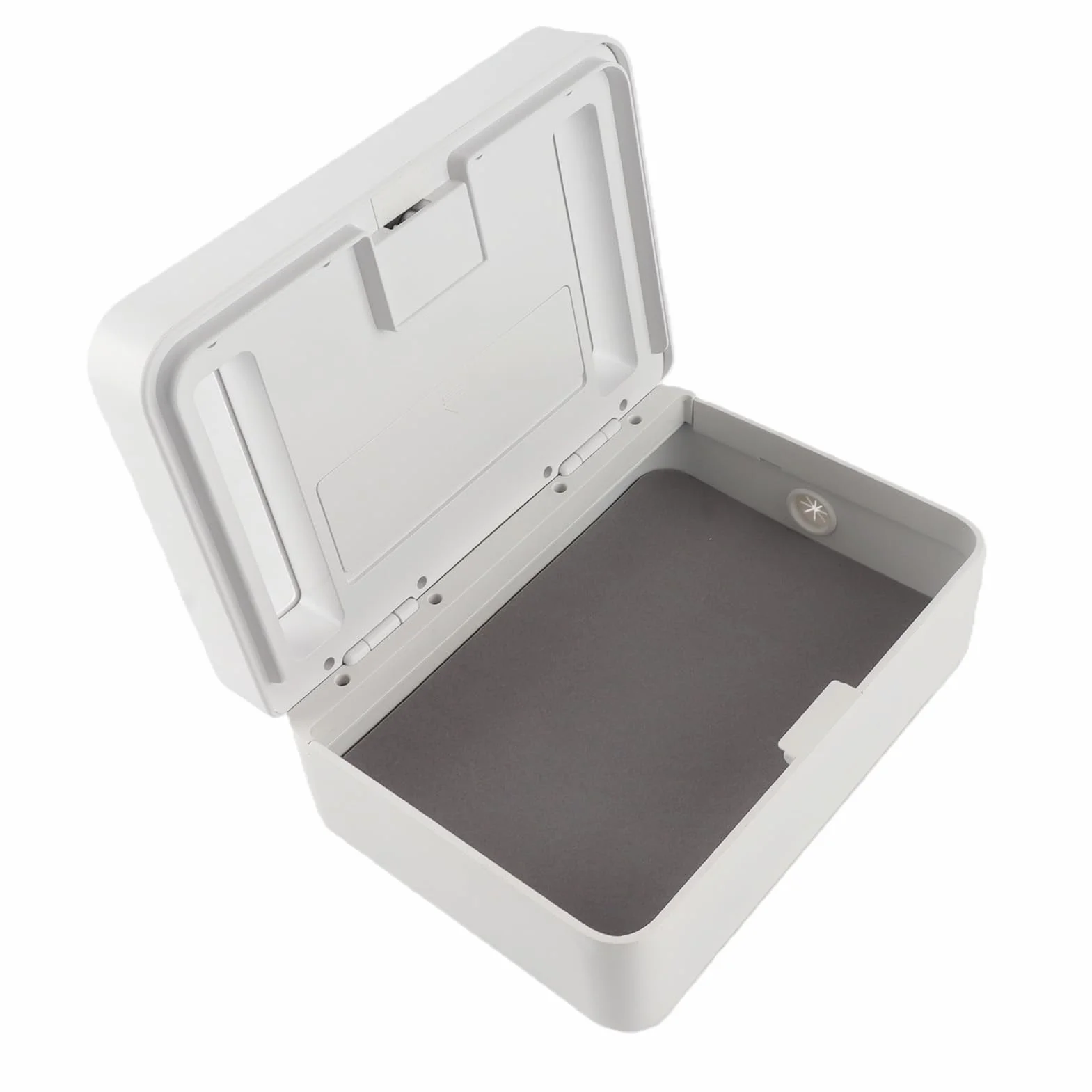 Caja de Seguridad con Temporizador de Metal, Caja de Seguridad para Teléfono con Temporizador, Contenedor de Autocontrol, Casillero de Liberación Prolongada hasta 365 Días (S)