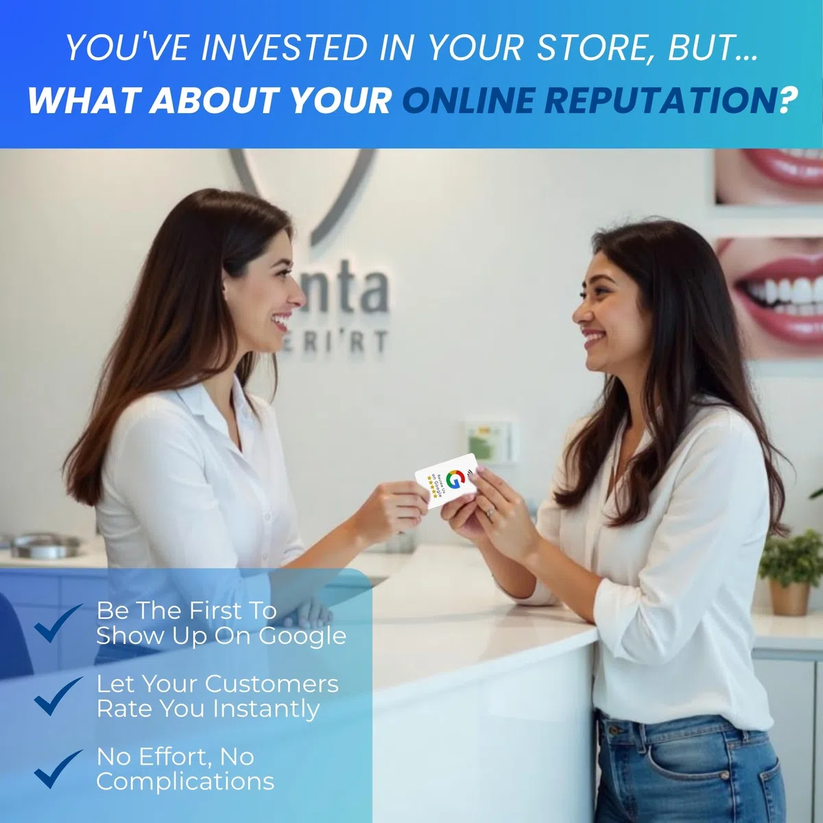 MESSAGENES - Tarjeta PVC con NFC y QR | Tarjeta para Conseguir Reseñas | Compatible con Google Business | Pack 5 Unidades | QR Dinámico Editable | Analíticas de Escaneo | Sirve para iPhone y Android