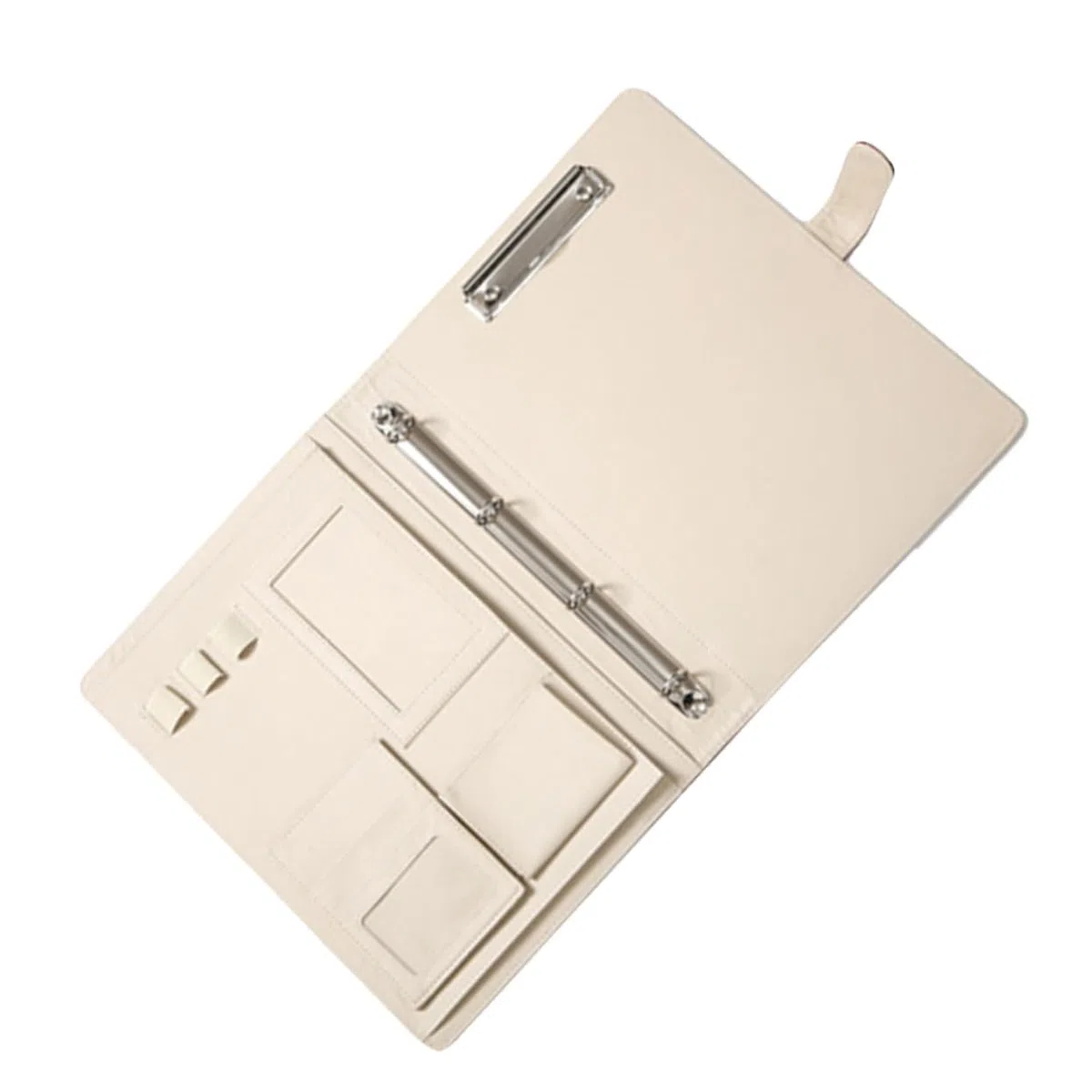 SHINEOFI Carpeta de Oficina de Cuero Pu Marrón Diseño de Múltiples Ranuras y Bolsillos para Documentos, Carpeta de Archivos Profesional para Almacenamiento Conveniente en Oficina