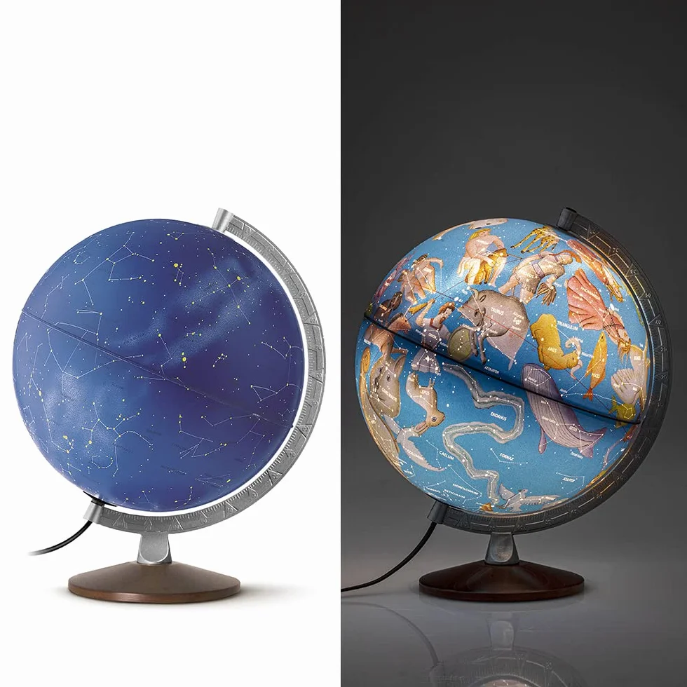 TECNODIDATTICA Nova Rico 0330SPSTLALL1066 Globo, Azul, 30 cm