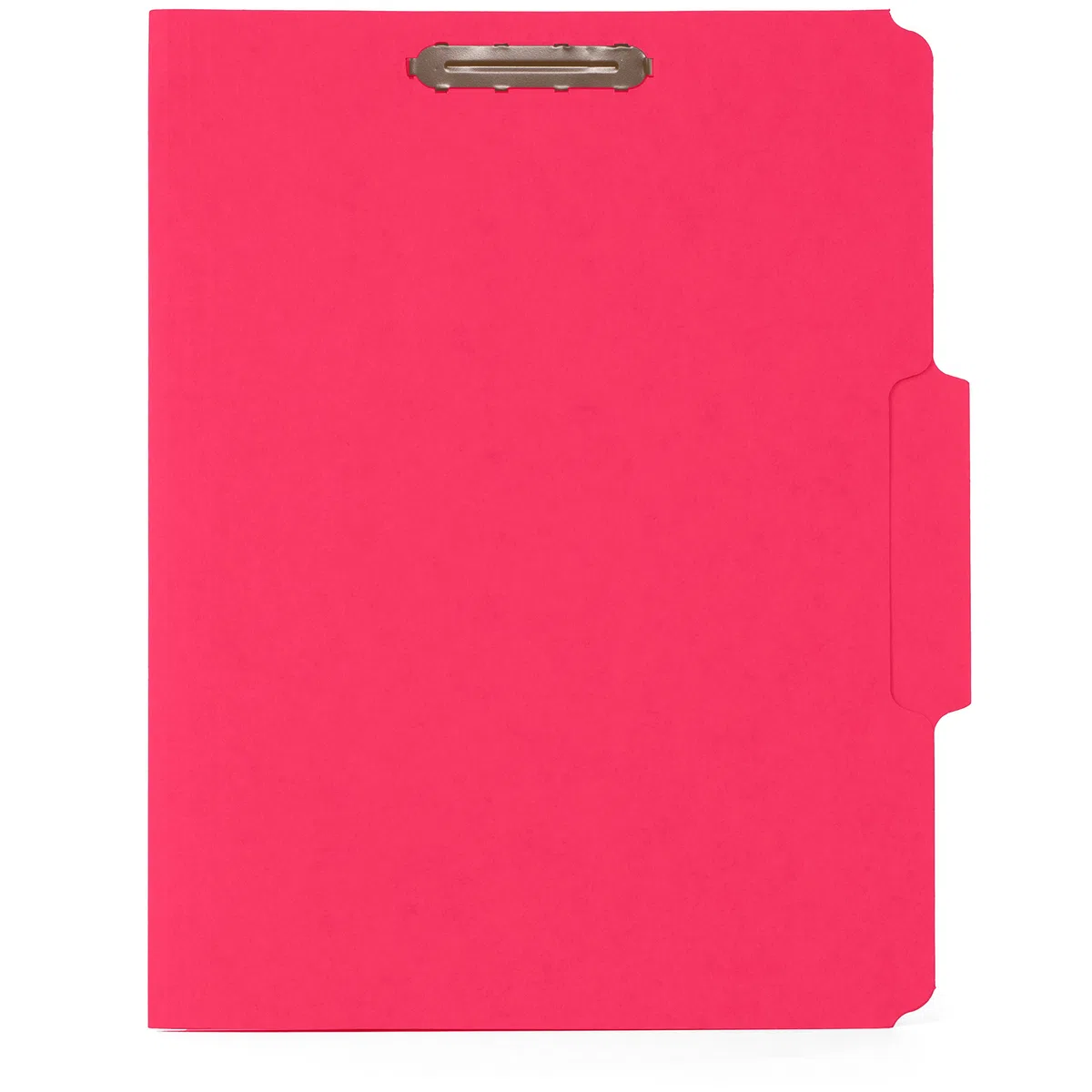 50 carpetas de archivos de cierre rojo, pestañas surtidas reforzadas de corte 1/3, duraderas 2 puntas diseñadas para organizar archivos médicos estándar, archivos de clientes legales, informes de