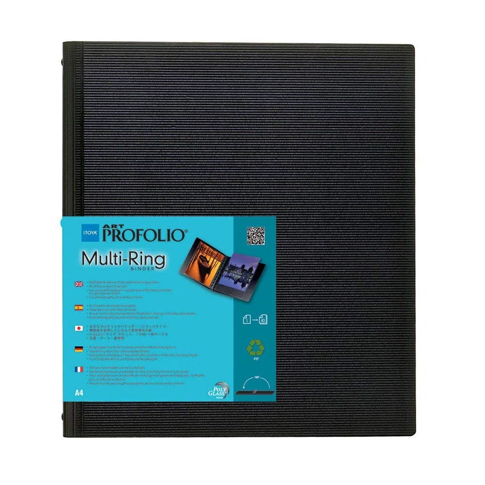 Itoya Profolio multianillo Carpeta A4 8.3X11.7
