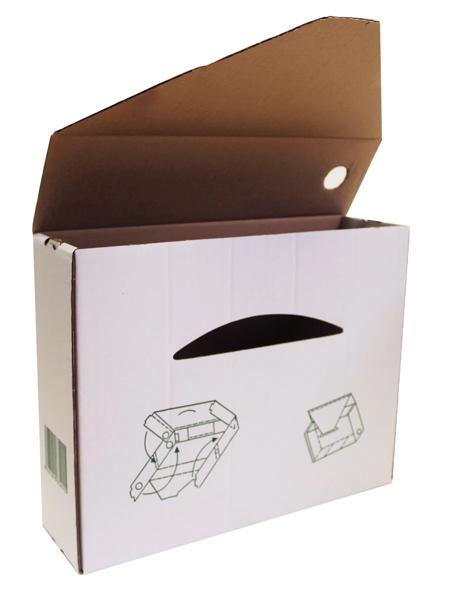 Elba 100580281 - Caja de 50 cajas archivo definitivo, cartón microcanal, Fº
