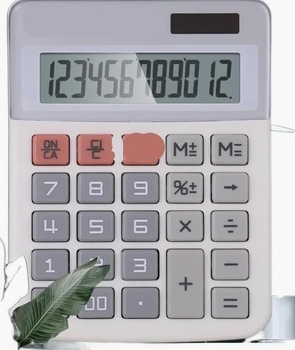 calculadora, Calculadora De Oficina Computadora Escritorio Negocios Financieros Portátil Y Duradera