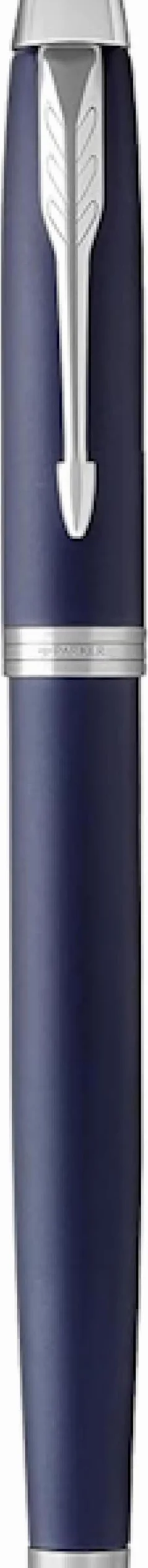 Parker IM Bolígrafo Roller | Punto fino | color azul mate | tinta negra | en estuche de regalo