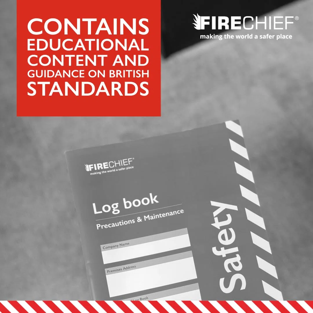 Libro de registro de seguridad contra incendios