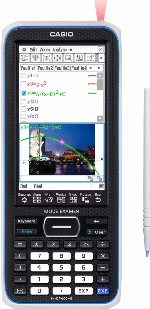 CASIO FX-CP400 Calculadora gráfica