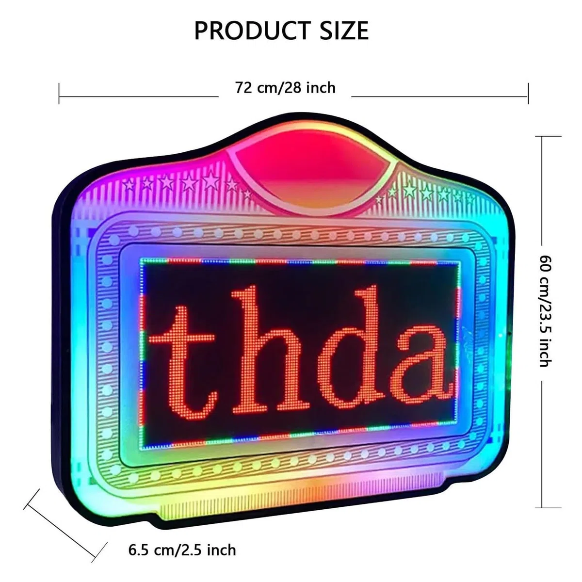 Tablero De Anuncios Led Con Letras En Color, Tiempo De Trabajo De 3 A 4 Horas, Para Servicio Vip Para Barra De Fiesta En Club