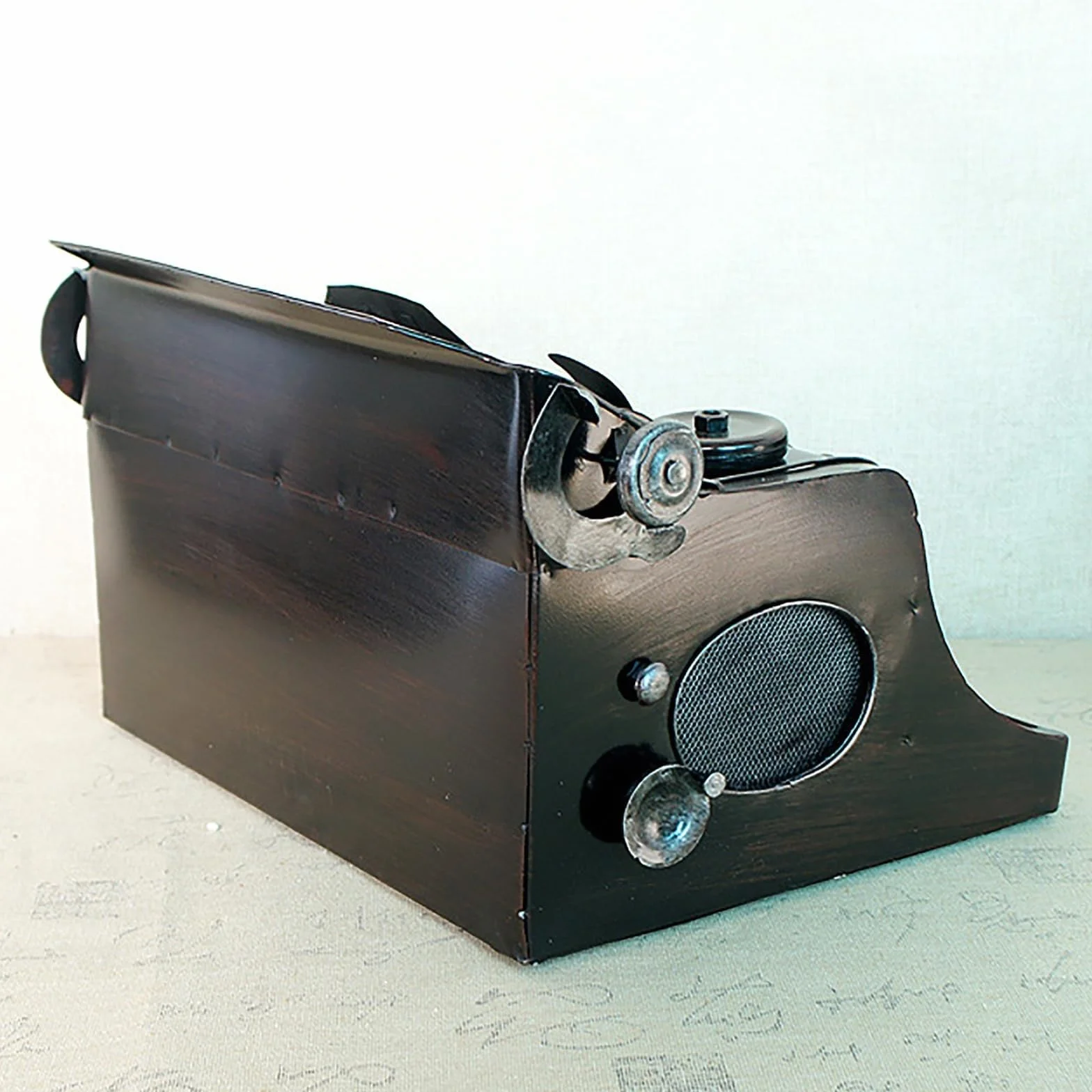 Máquina De Escribir Antigua, Modelo Clásico De Máquina De Escribir Vintage, Ideal para Grabar Películas, Ideal para El Hogar, La Oficina O El Estudio.(Schwarz)