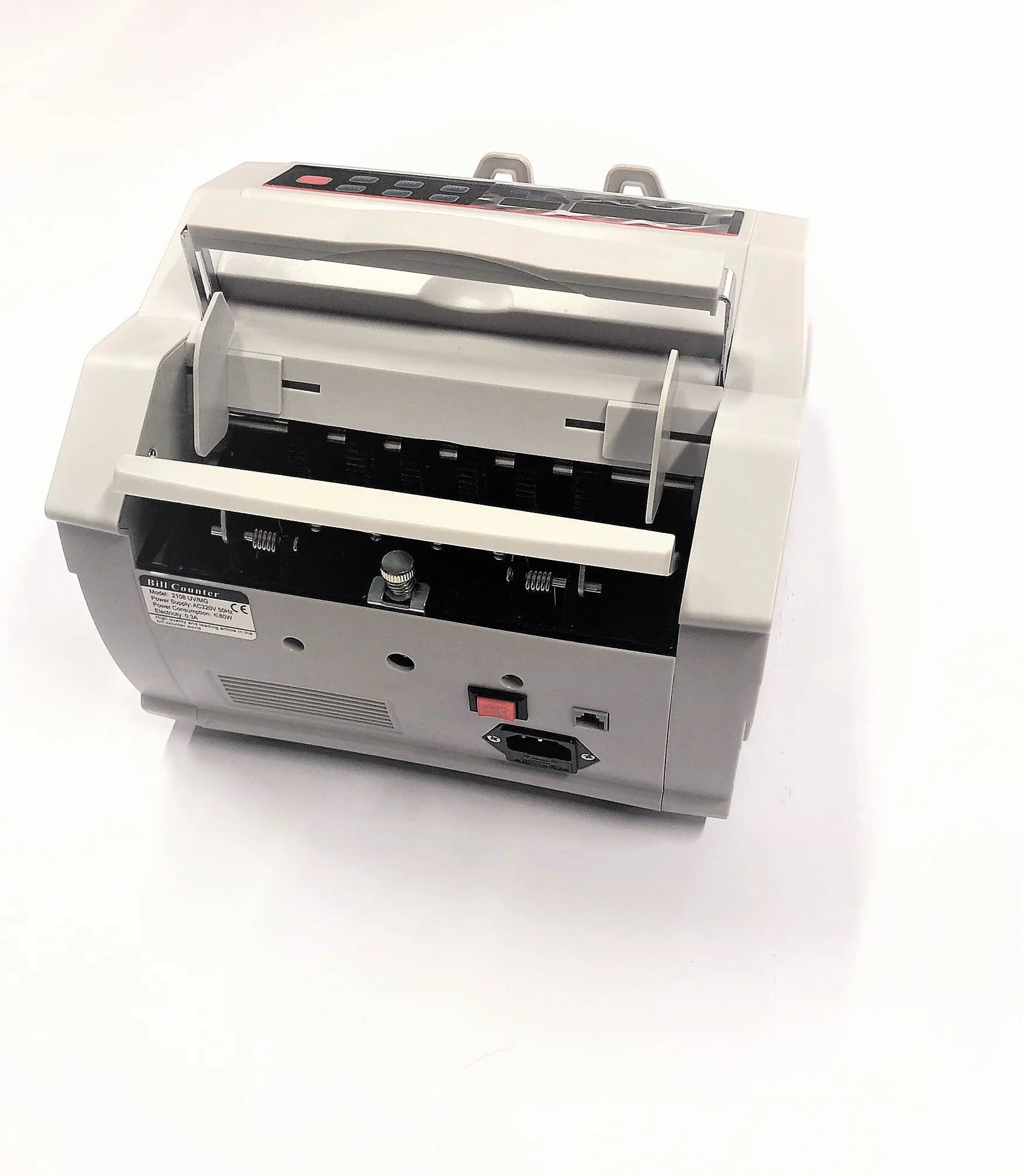 Tempo DI SALDI Cuenta de Billetes Profesional con Detector de Billetes Falsos y 2 Pantallas LED