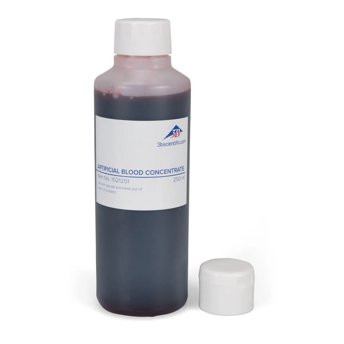 3B Scientific Concentrado de Sangre Artificial 250 ml para Simuladores de Inyección