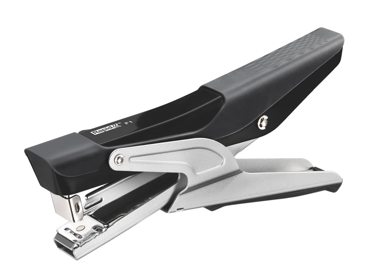 Rapid F1 Fixativ - Grapadora (carga superior), color negro