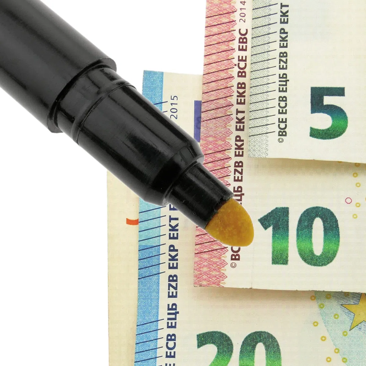 Rotulador Detector de Billetes falsificados 5-Pack