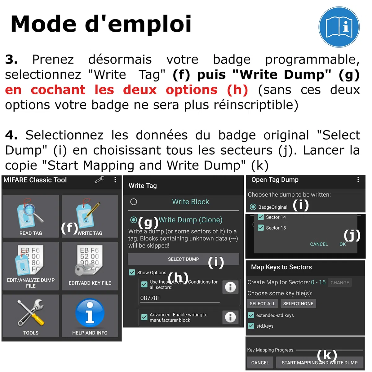 TECNEE insignia MAGIC PASS | programable MCT Android | UID editable | PREMIUM | Lote de 5