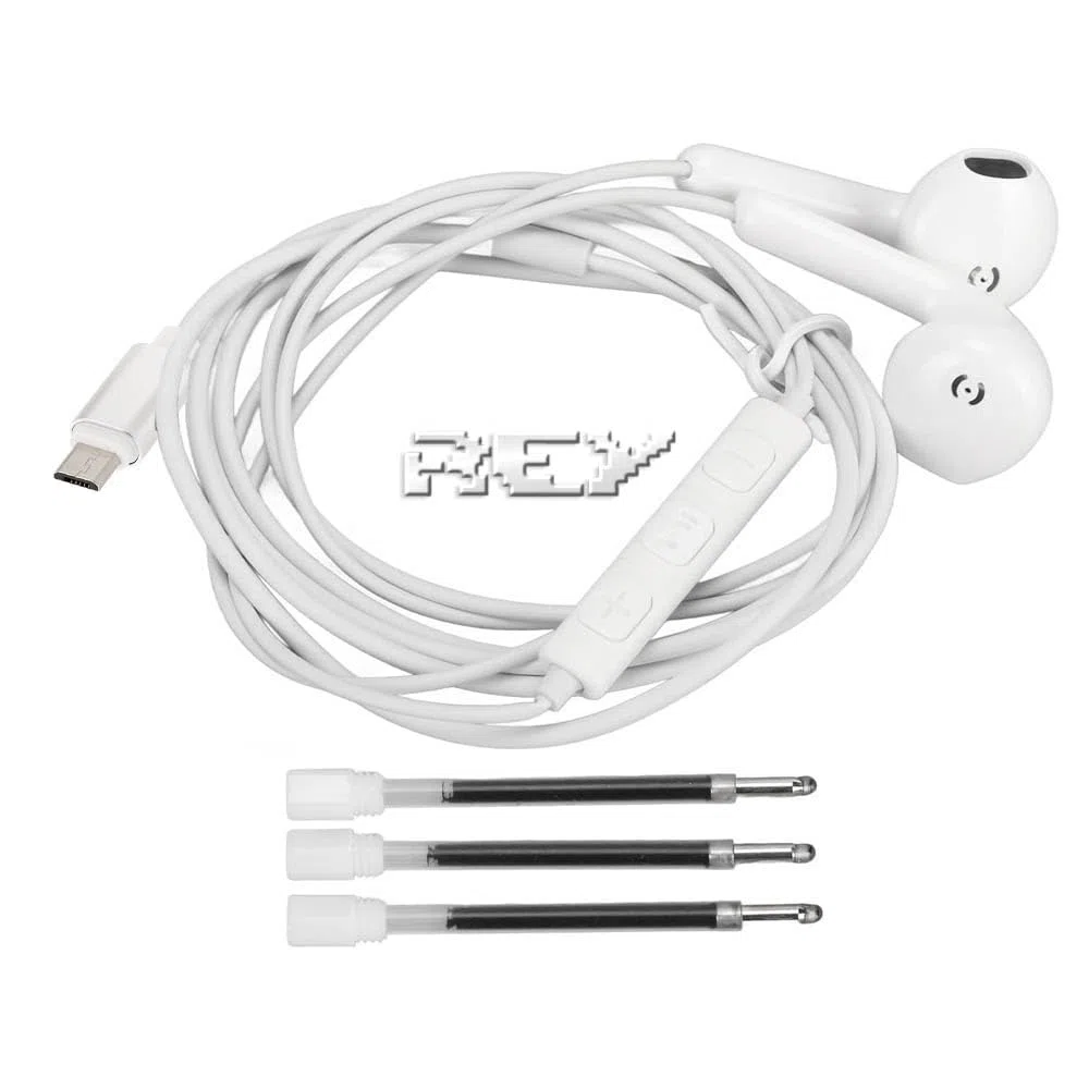 Grabadora de Audio Oculta en Bolígrafo Espía, hasta 32 GB,Incluye Cable Micro USB, Manual, Auriculares y Tinta, Color Negro