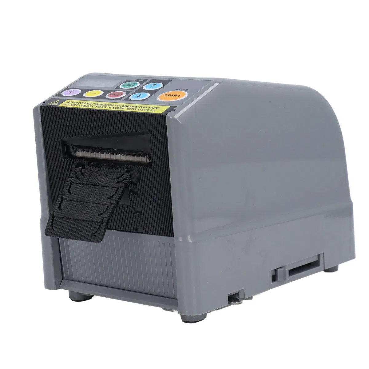 Dispensador de Cinta Automática, Máquina de Corte Eléctrica para Cintas, Ancho de 0.24-2.36 Pulgadas, 0.2-39.9 Pulgadas de Longitud, con Múltiples Accesorios, para Varias Tareas