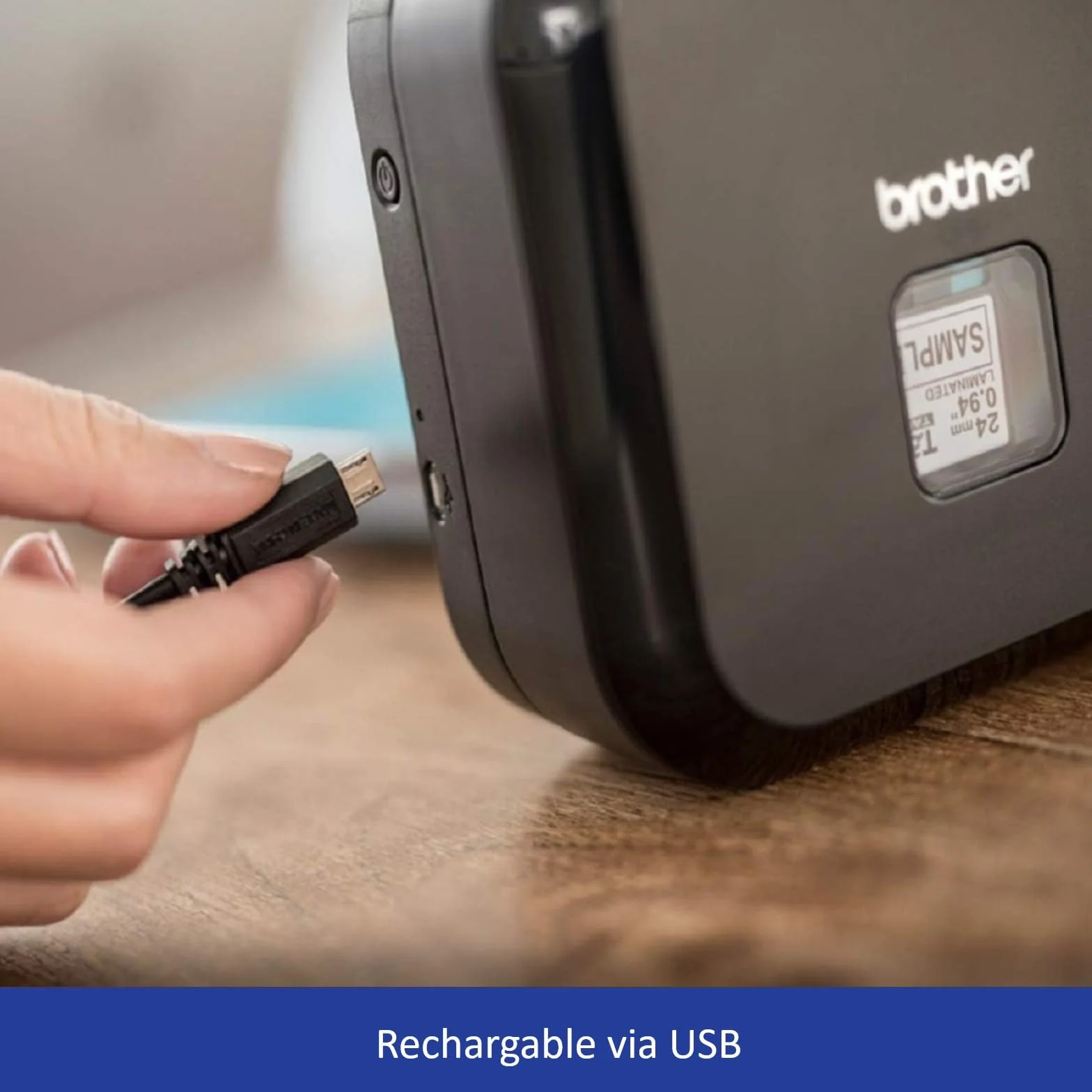 Brother PTP710BT Cube Rotuladora electrónica portátil Bluetooth Negro