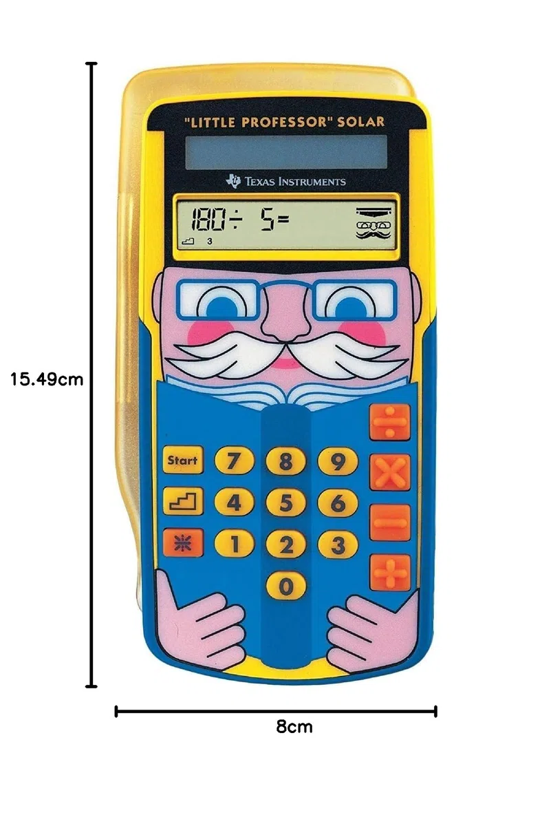 Texas Instruments Little Professor Solar - Juego Educativo de matemática para niños