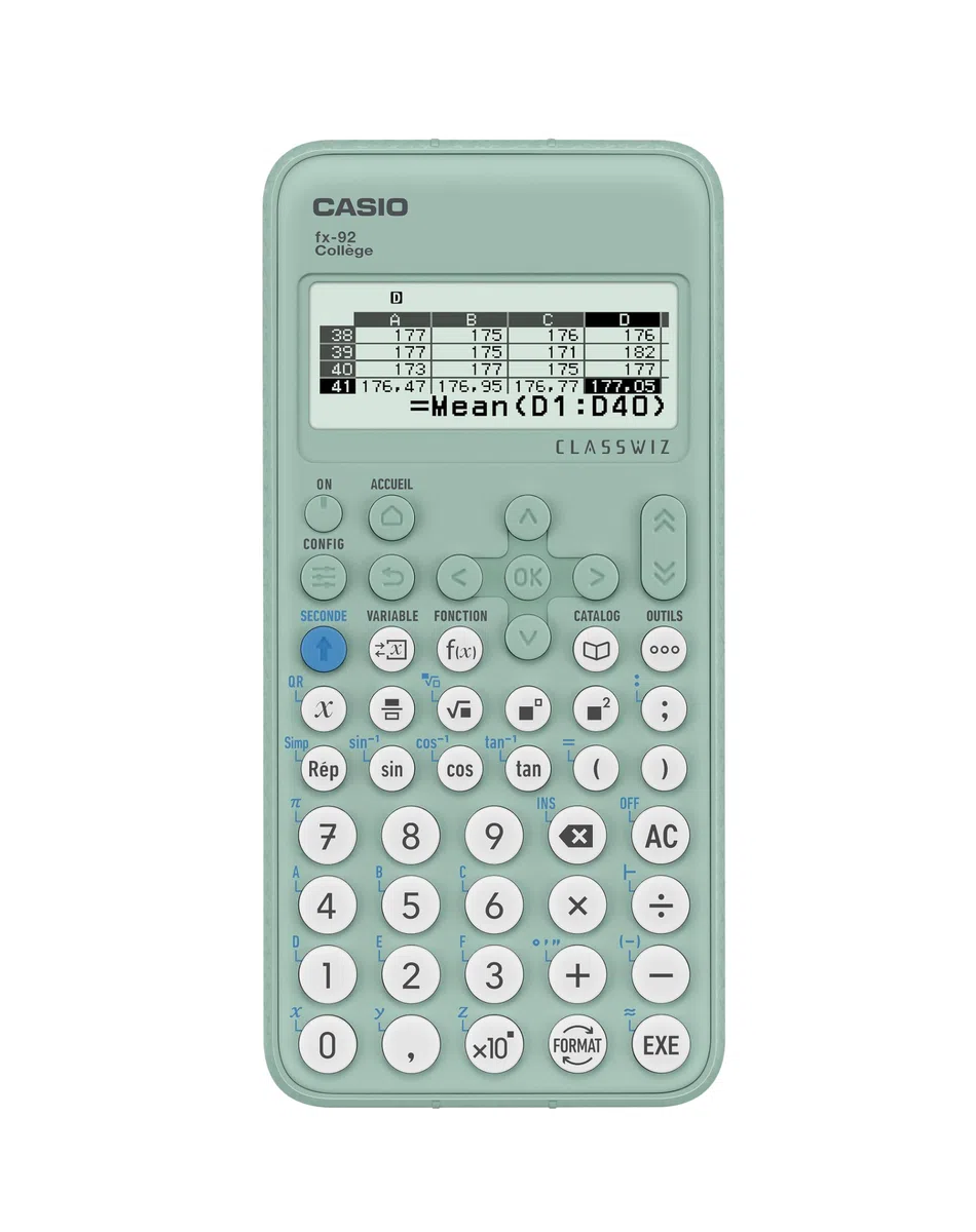 Calculatrice Casio FX 92+ Spécial Collège