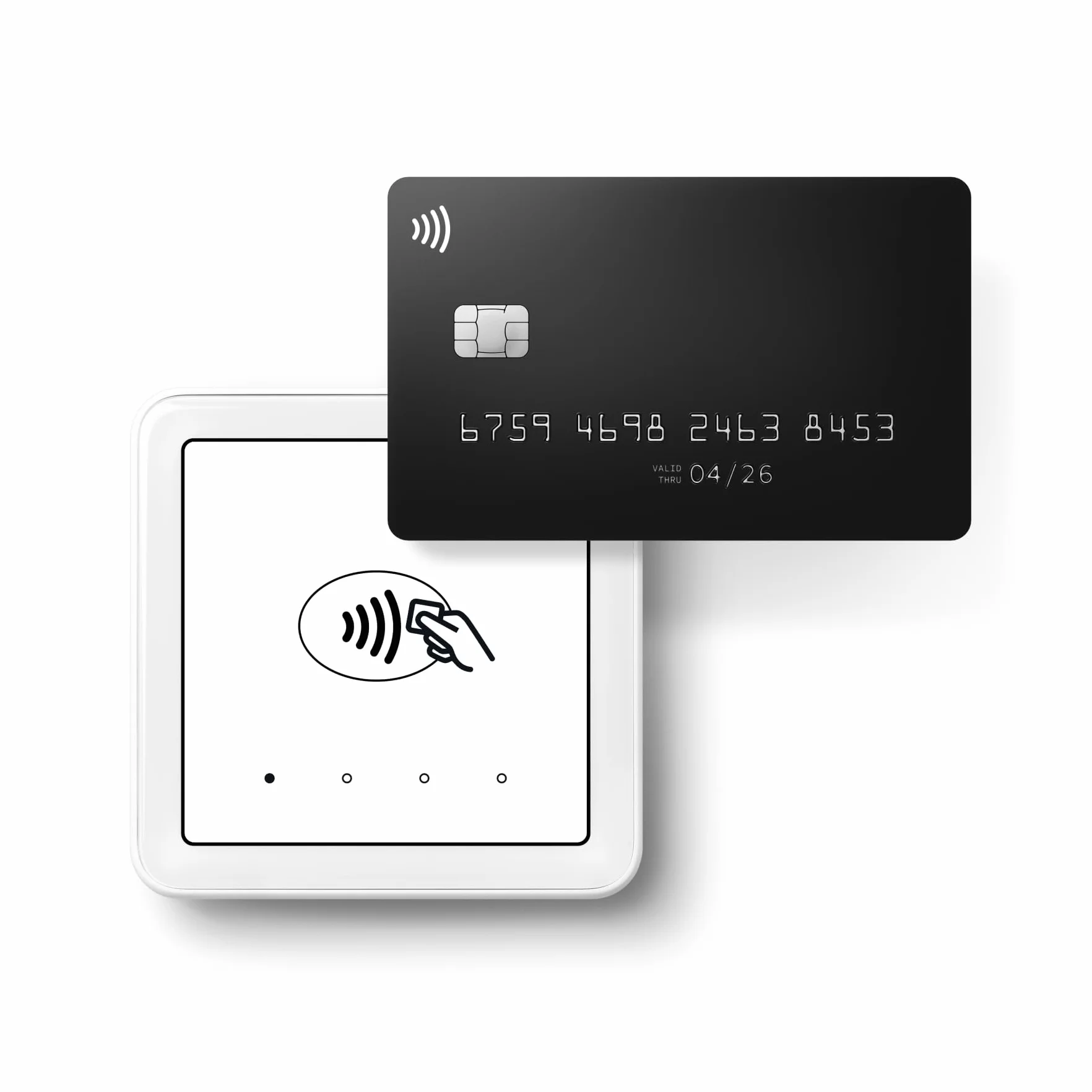 SUMUP Solo Terminal de Tarjetas con Base de Carga - Terminal Independiente con Pantalla Táctil y Datos Móviles Ilimitados