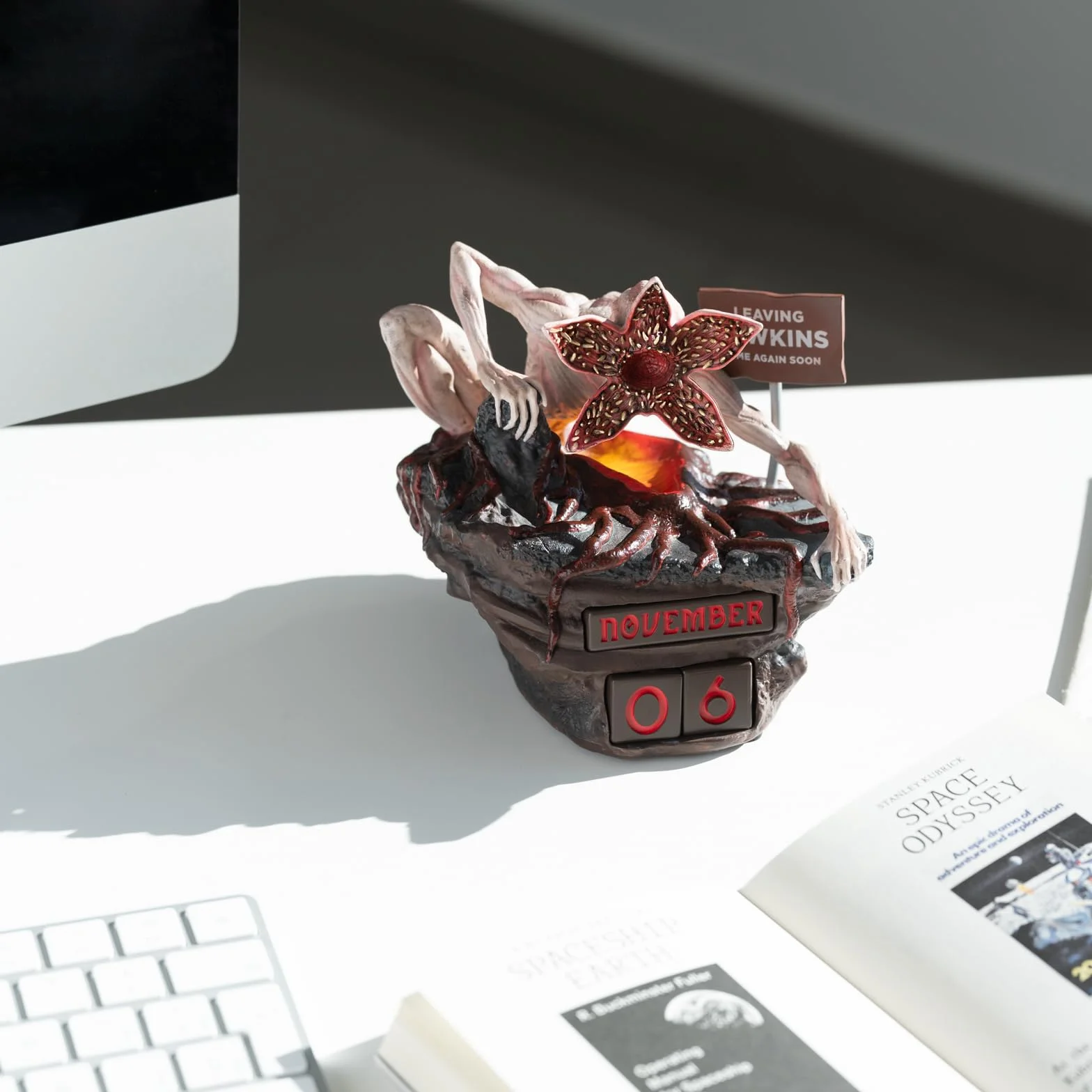 Calendario Stranger Things Officcial Merch | Calendario Adviento Stranger Things | Figura Demogorgon | ST Merchandising Oficial