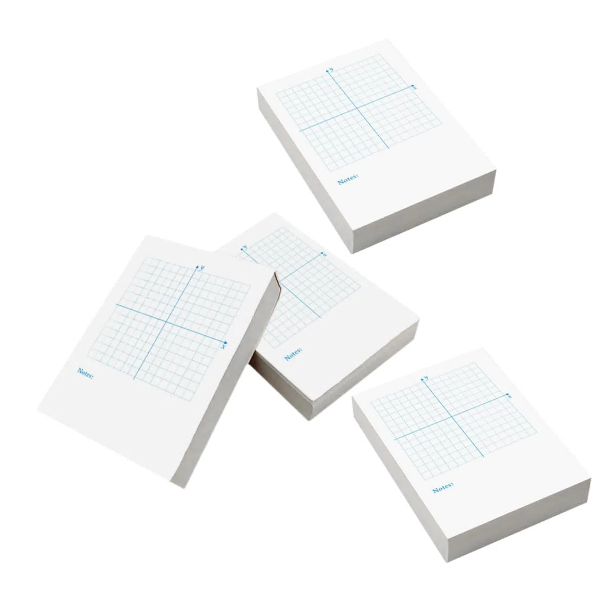 HOMSFOU 4 Cuadernos De Ejercicios Con 4 Líneas Numéricas Coordenadas Matemáticas Cuadernos De Dibujo Gráficos Diario De Aula Con Puntos Altos Tarjetas De Índice Verticales Tablero