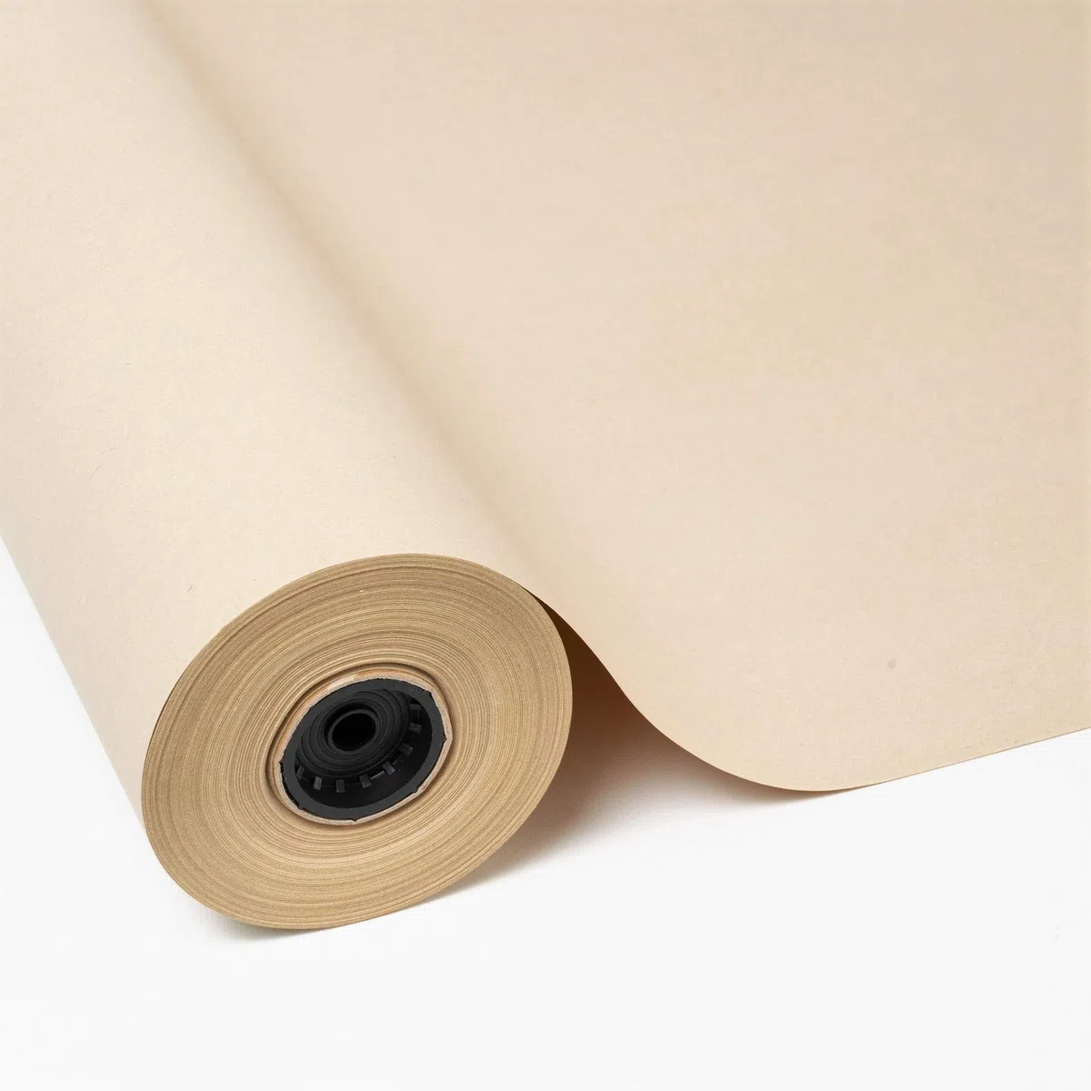 Pakot Papel de Regalo Kraft 100% Reciclado para Envolver Regalos Bobina Grande Crema Rollo 70 cm x 100 m Papel Kraft Ecológico para Tiendas, Empresas, Manualidades y Presentación de Productos