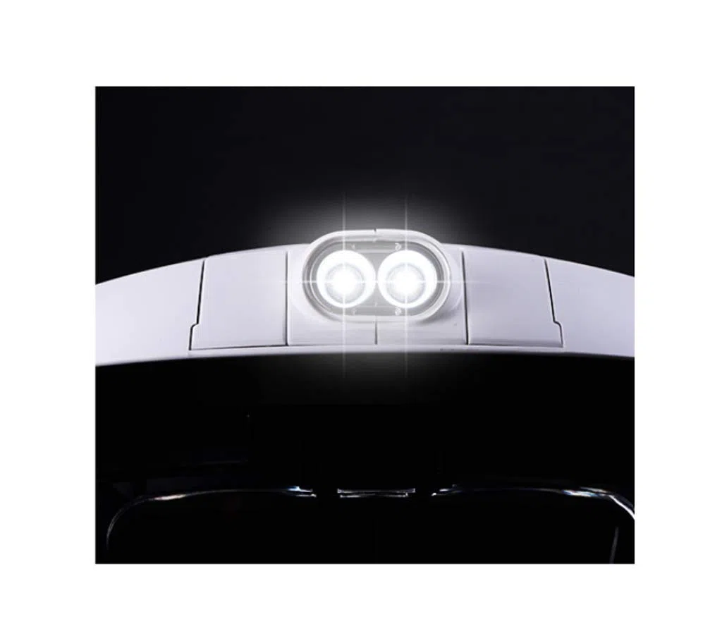 Lupa de Mano portátil Plegable Lupa montada en la Cabeza, con luz LED 5X HD, Adecuada para Leer periódicos, mapas, Reparaciones, Relojes Lupa iluminada