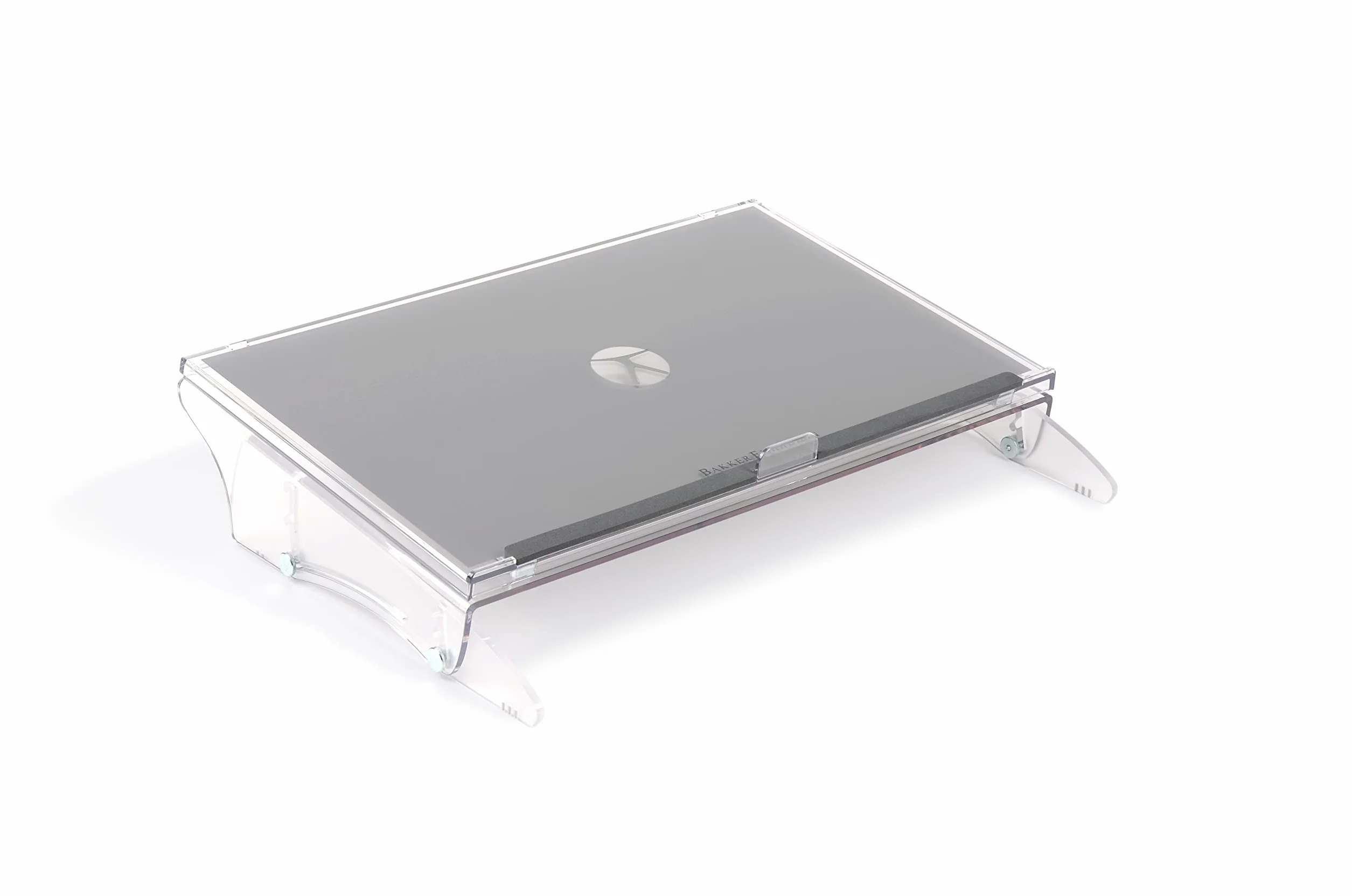 BakkerElkhuizen FlexDesk 640 - Soporte portátil para escribir, transparente