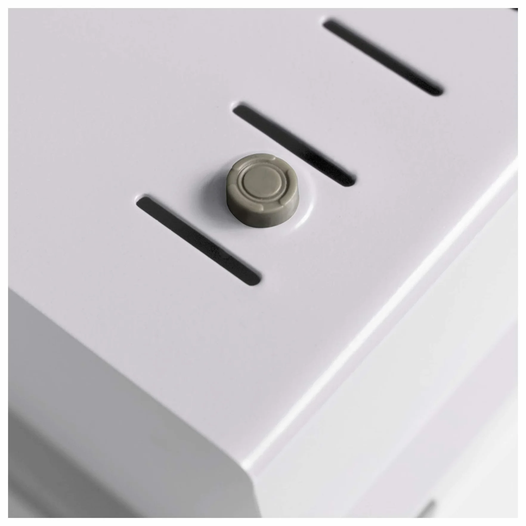 Acrimet Porta Tarjeta 4"x 6", Organizador de Fichas, Base de Metal Resistente (Incluye Índice AZ y un Divisor de Plastico) (Base Blanco y Tapa de Plástico Transparente)