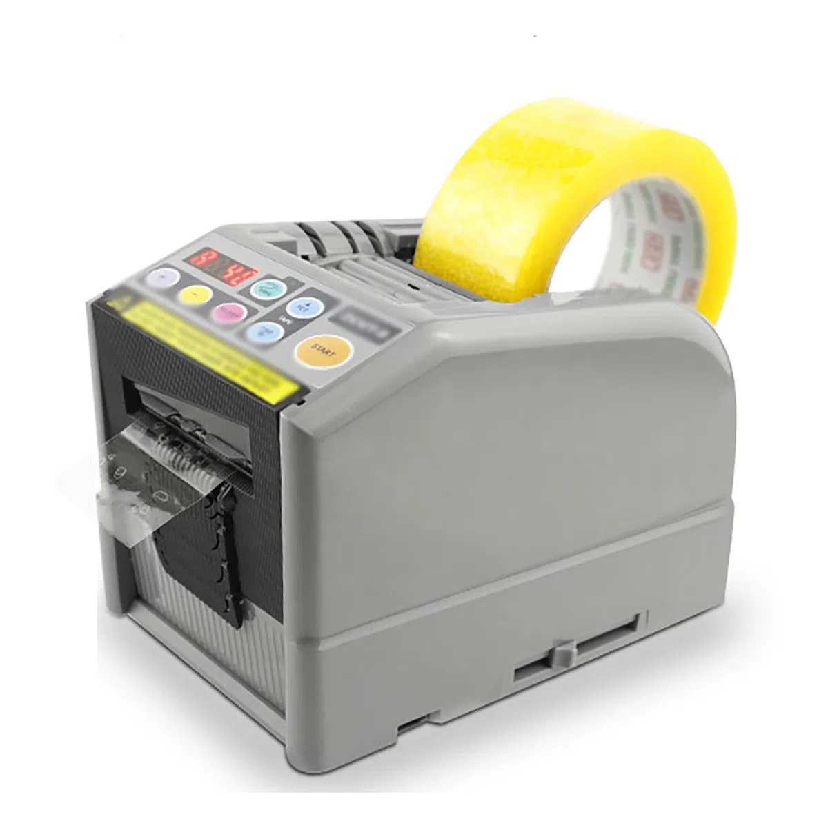 Dispensador automático de cinta, máquina de corte de cinta eléctrica con ajustes de memoria, modos manuales/automáticos para un corte eficiente de cinta en la oficina y el hogar