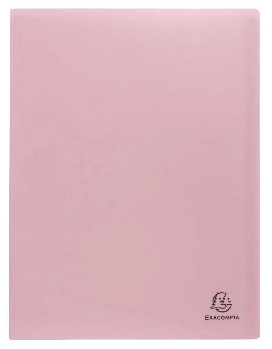 Exacompta 12 carpetas de fundas Autentik A4 50 fundas colores surtidos