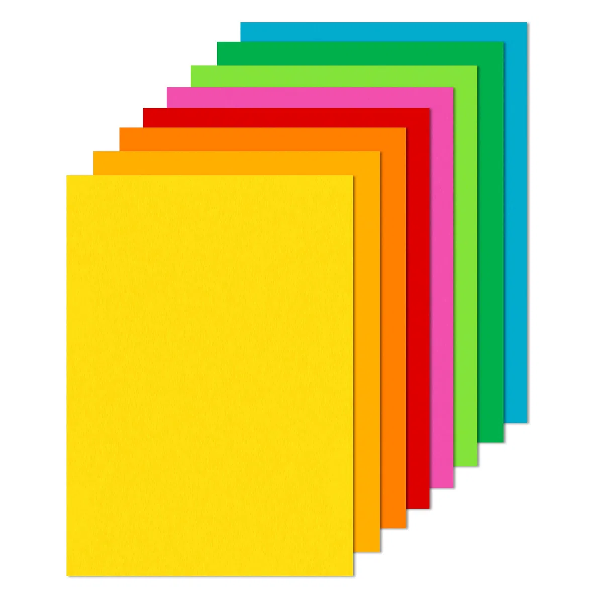 BUYLLOON OFFICE A67X113 - Papel de colores mate (200gsm, A3, paquete de 125)