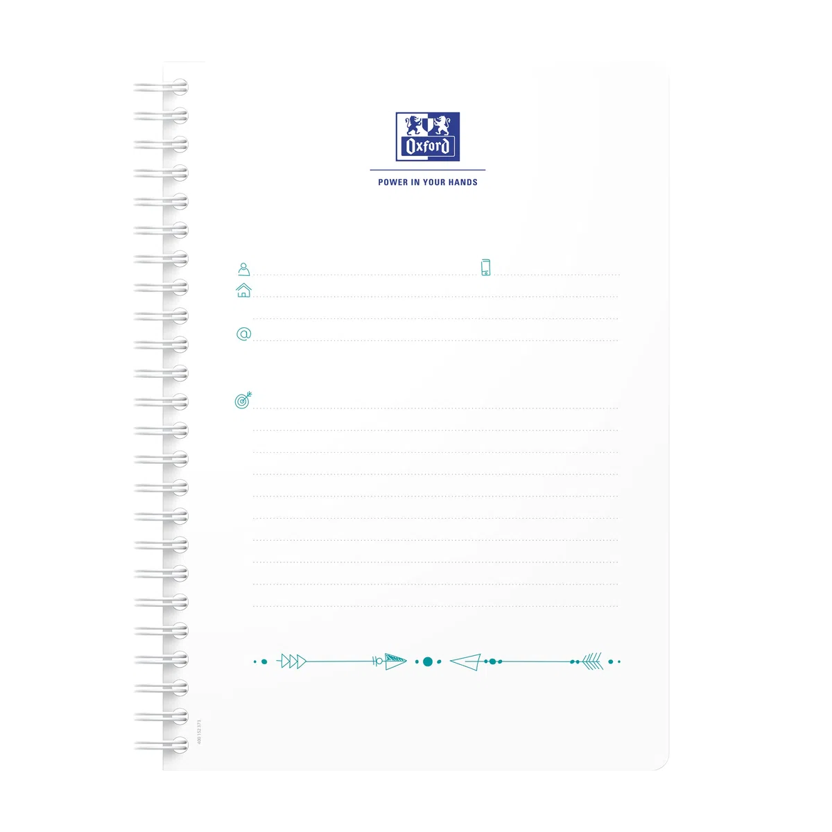Oxford 400094951 Dura Cuaderno de espiral A5 cuadrícula 5 unidades blancas doble espiral 120 páginas 3 diseños surtidos Cuaderno Diario Bloc de anillo espiral (regalo Idea Floral Flores