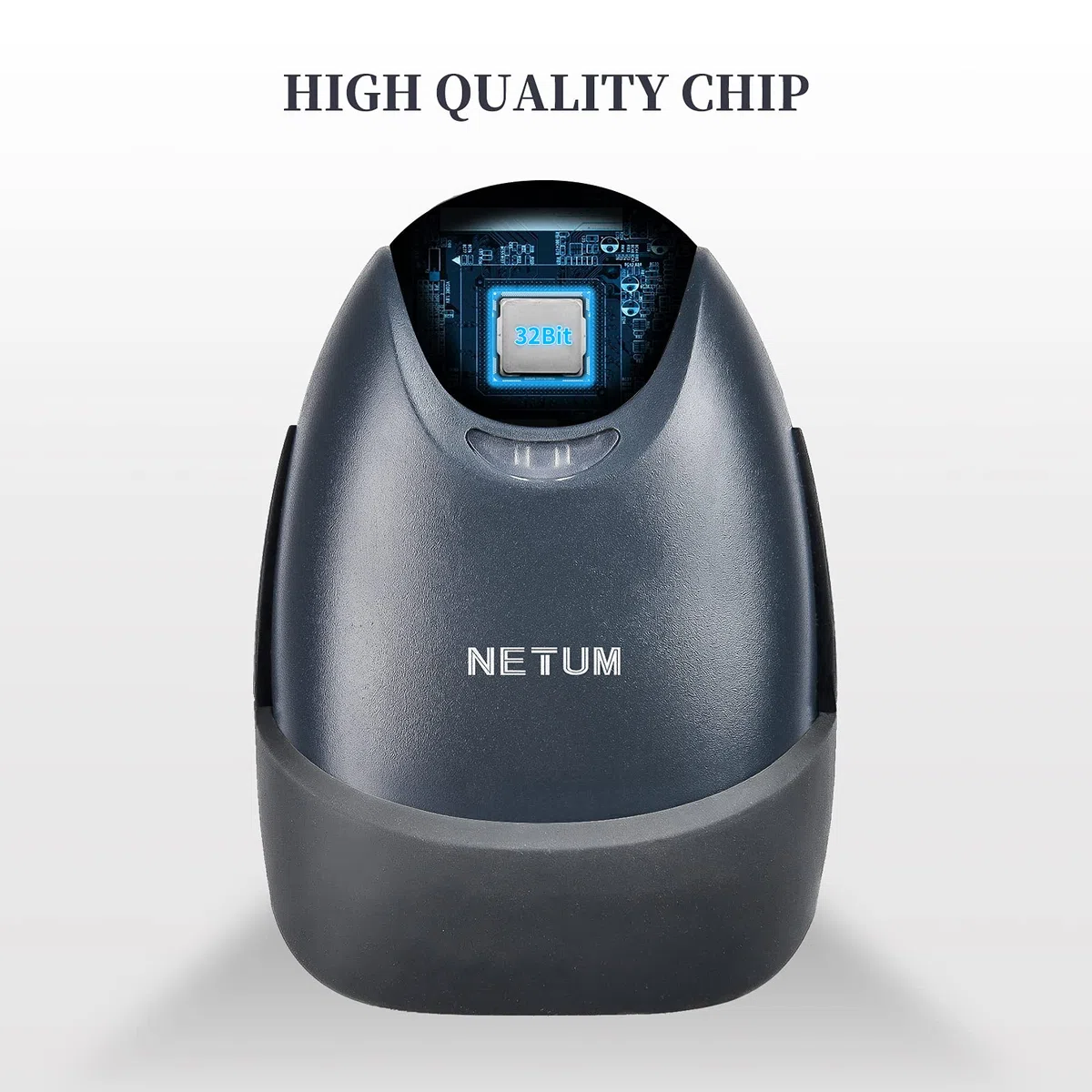 NETUM Escáner de código de barras 2D con soporte USB 2.0 con cable QR Code Imager lector automático de código de barras pistola escáner de mano con cable USB para portátiles, computadoras, cajero, POS