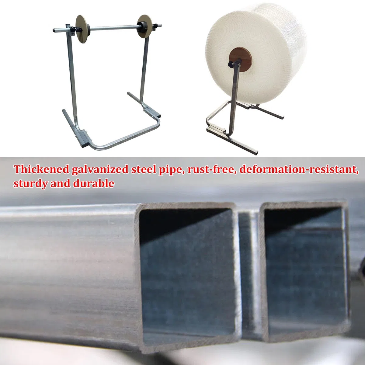 Dispensador de papel de burbujas, soporte vertical acolchado para embalaje, mudanza y protección de envío, dispensador de rollo de espuma (40 cm) para un uso fácil