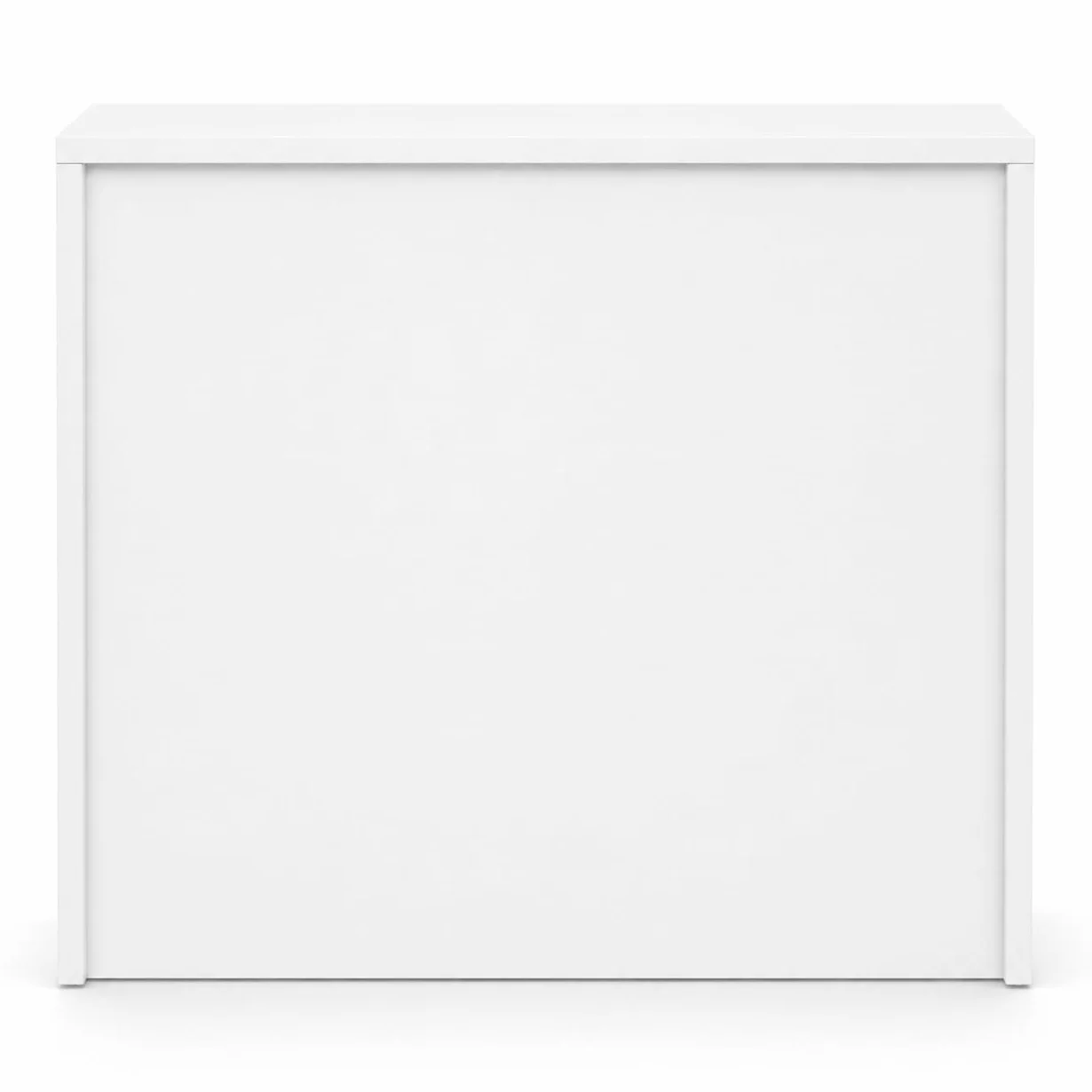 Mostrador Compact de Recepción para Oficina - Blanco 100cm
