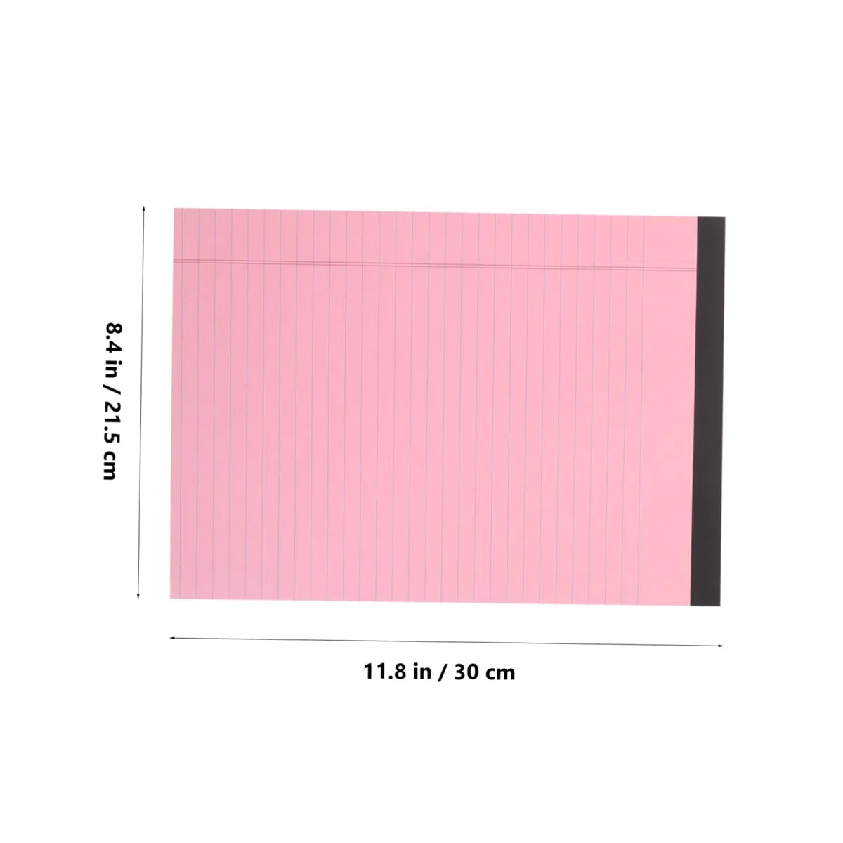 DOITOOL 4 piezas de Notas Rayas Cuadernos para Oficina y Estudiantes para Variedad Rosa Azul Verde